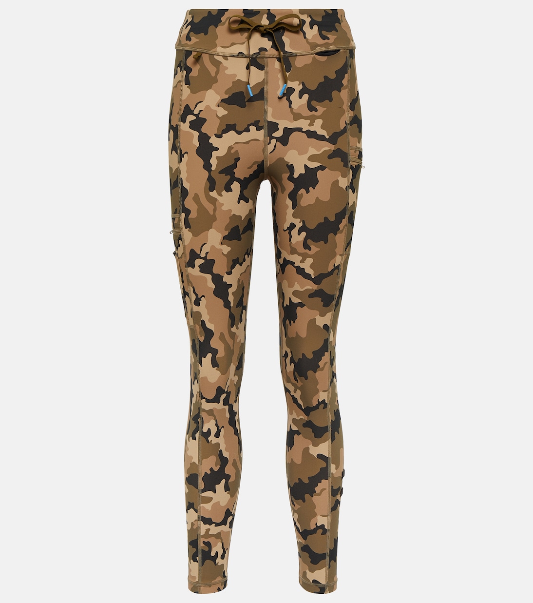 Trekky camouflage mid-rise leggings | The Upside