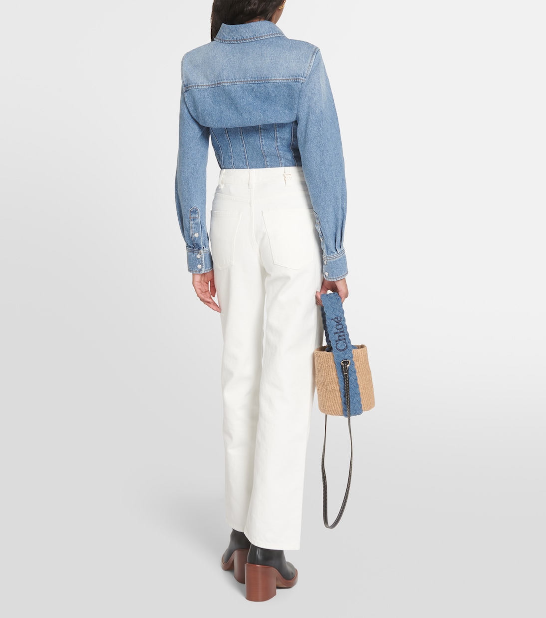 Jeans regular a vita alta | Chloé