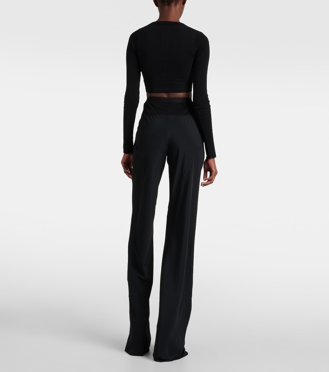 High-rise wide-leg pants | Rick Owens