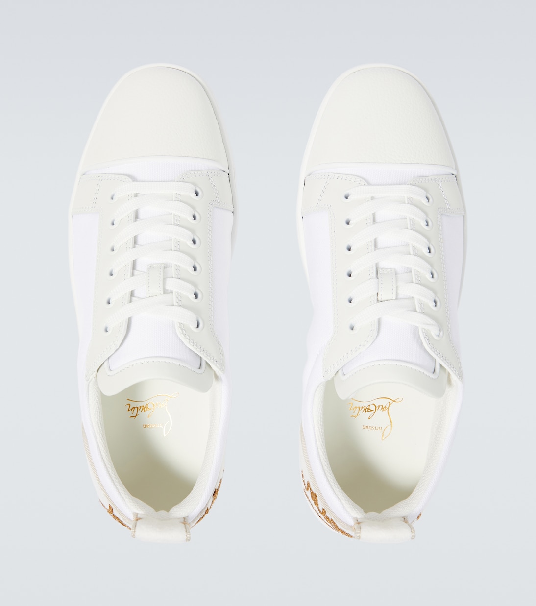 Baskets Fun Louis Junior en cuir | Christian Louboutin