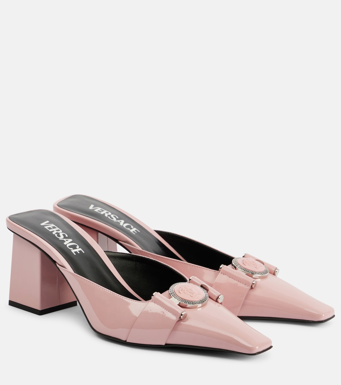 Mules Medusa in vernice | Versace