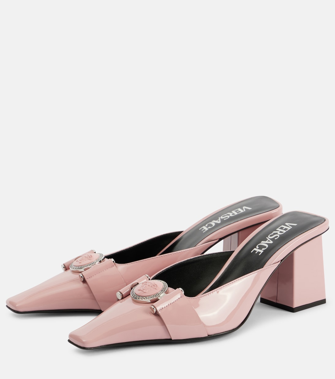 Mules Medusa in vernice | Versace