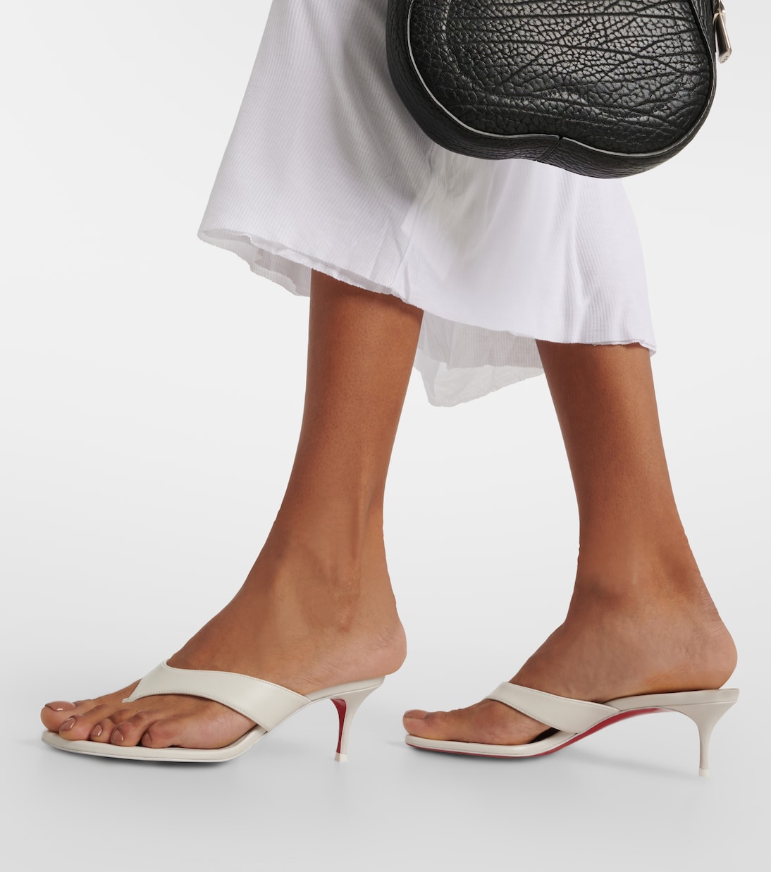 Panoletten Raratonga 55 aus Leder | Christian Louboutin