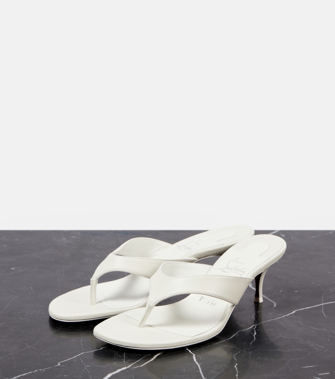 Panoletten Raratonga 55 aus Leder | Christian Louboutin