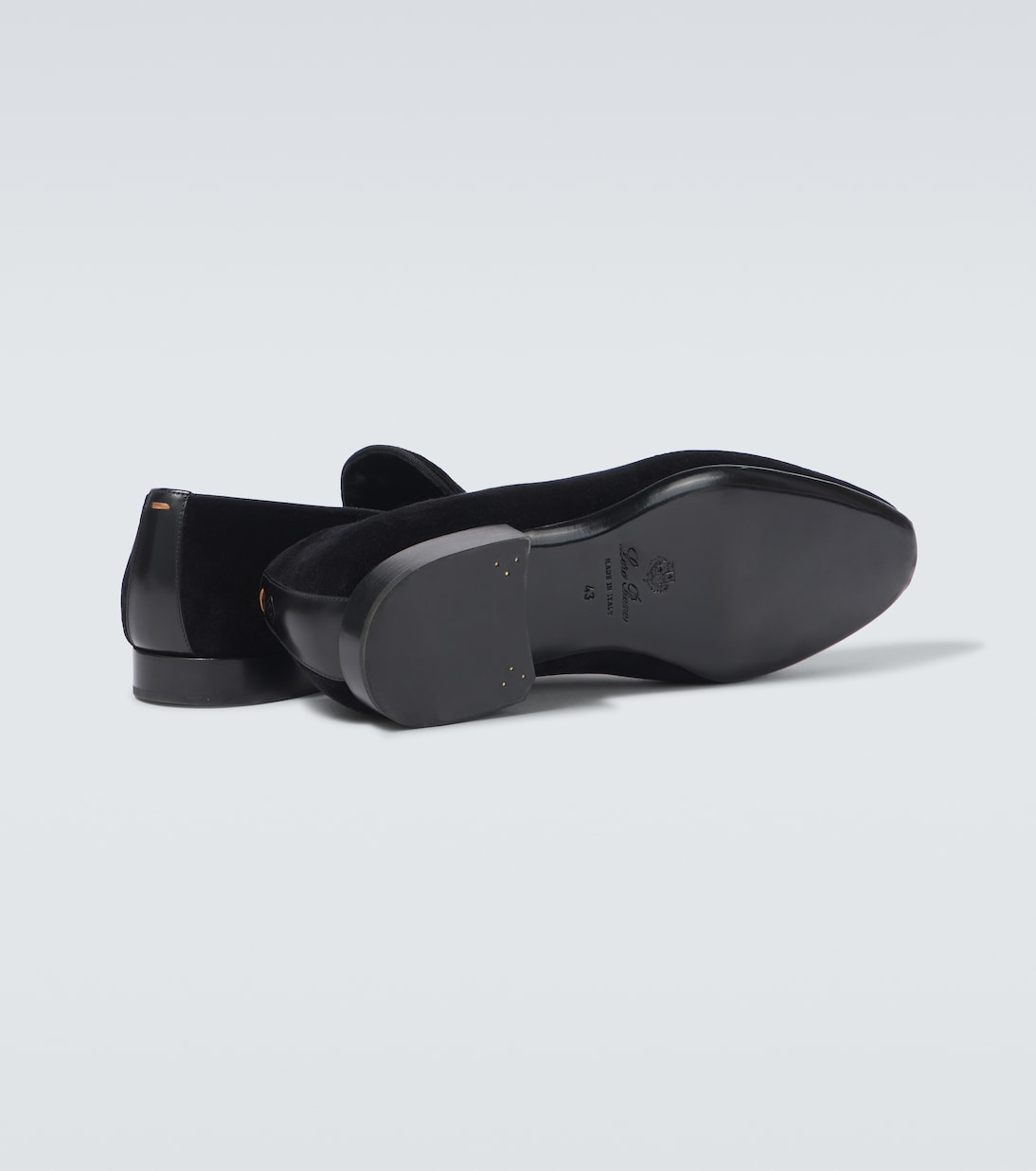 Mocassins en velours | Loro Piana