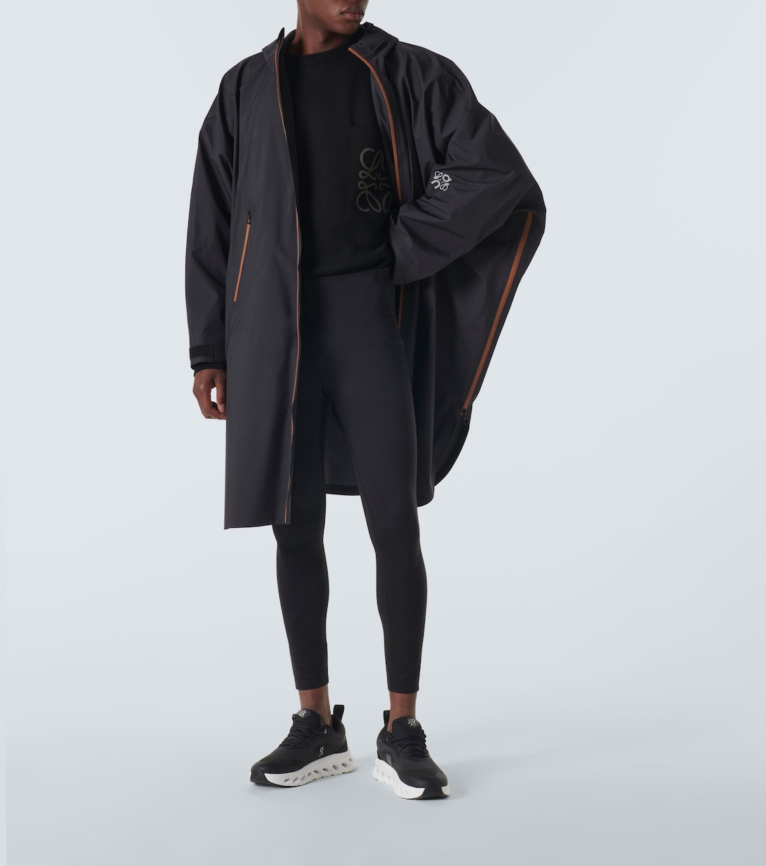x On - Mantella in tessuto tecnico | Loewe