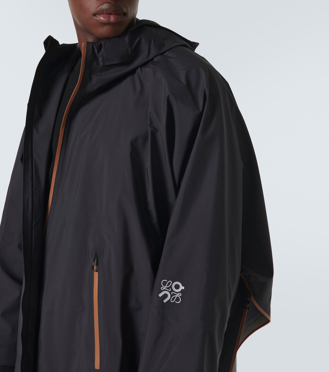 x On - Mantella in tessuto tecnico | Loewe