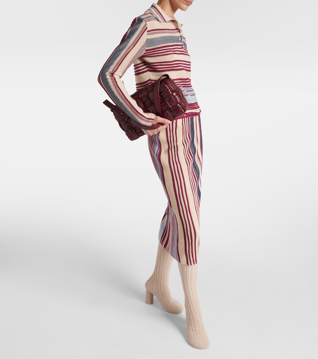 Stivali Atomic in maglia | Bottega Veneta
