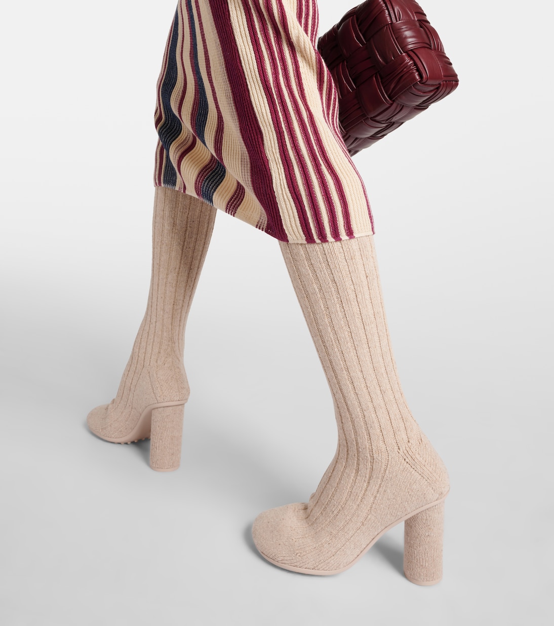 Stivali Atomic in maglia | Bottega Veneta