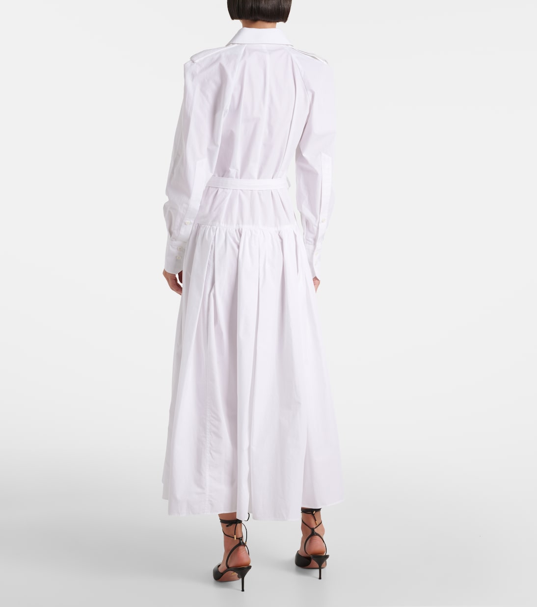 Hemdblusenkleid aus Baumwollpopeline | Patou