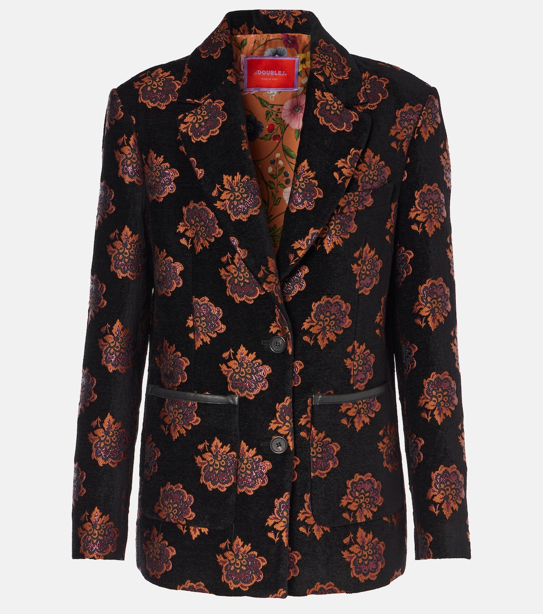 Blazer Kelly en jacquard à fleurs | La DoubleJ