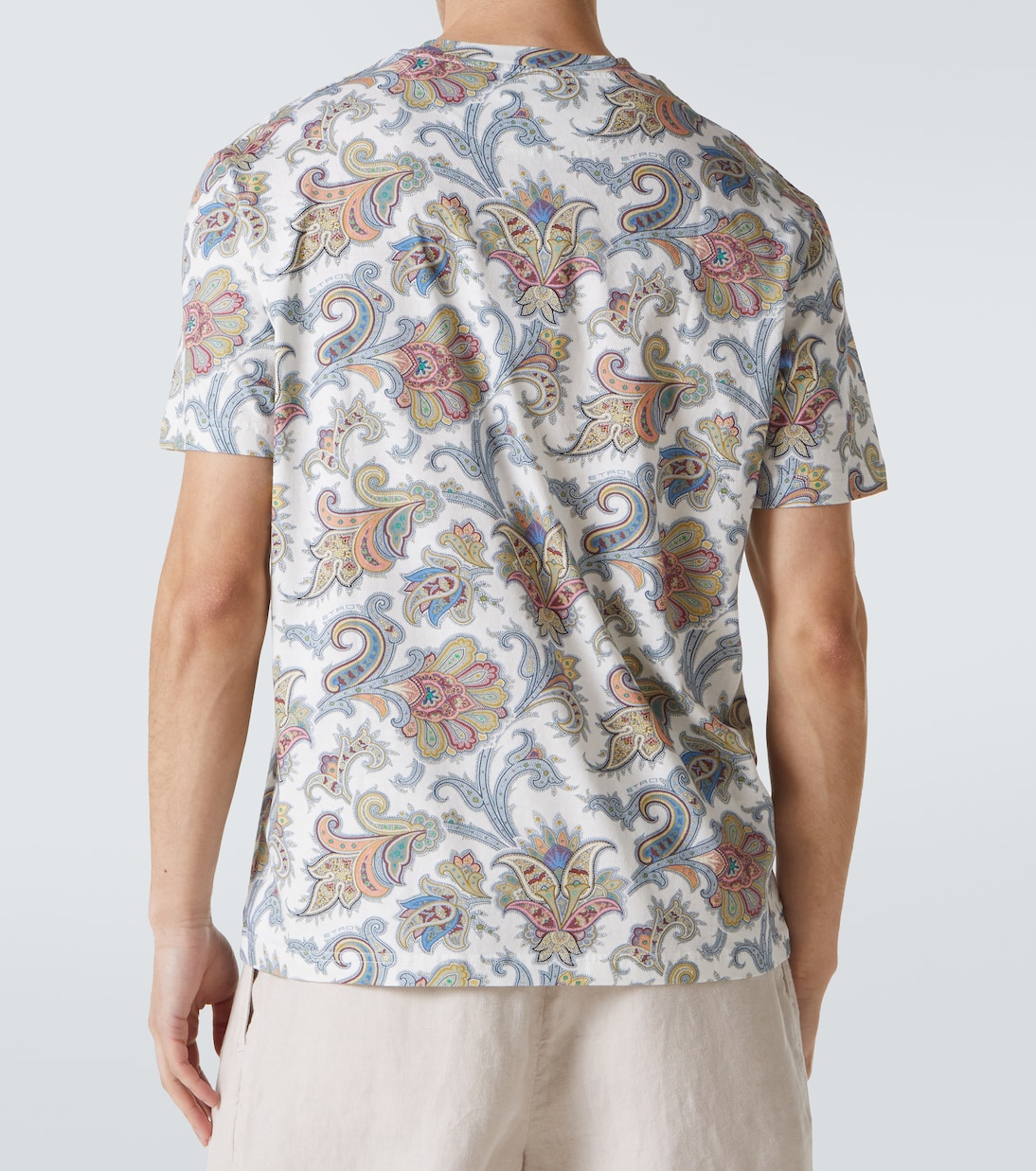 T-shirt en coton à motif cachemire | Etro