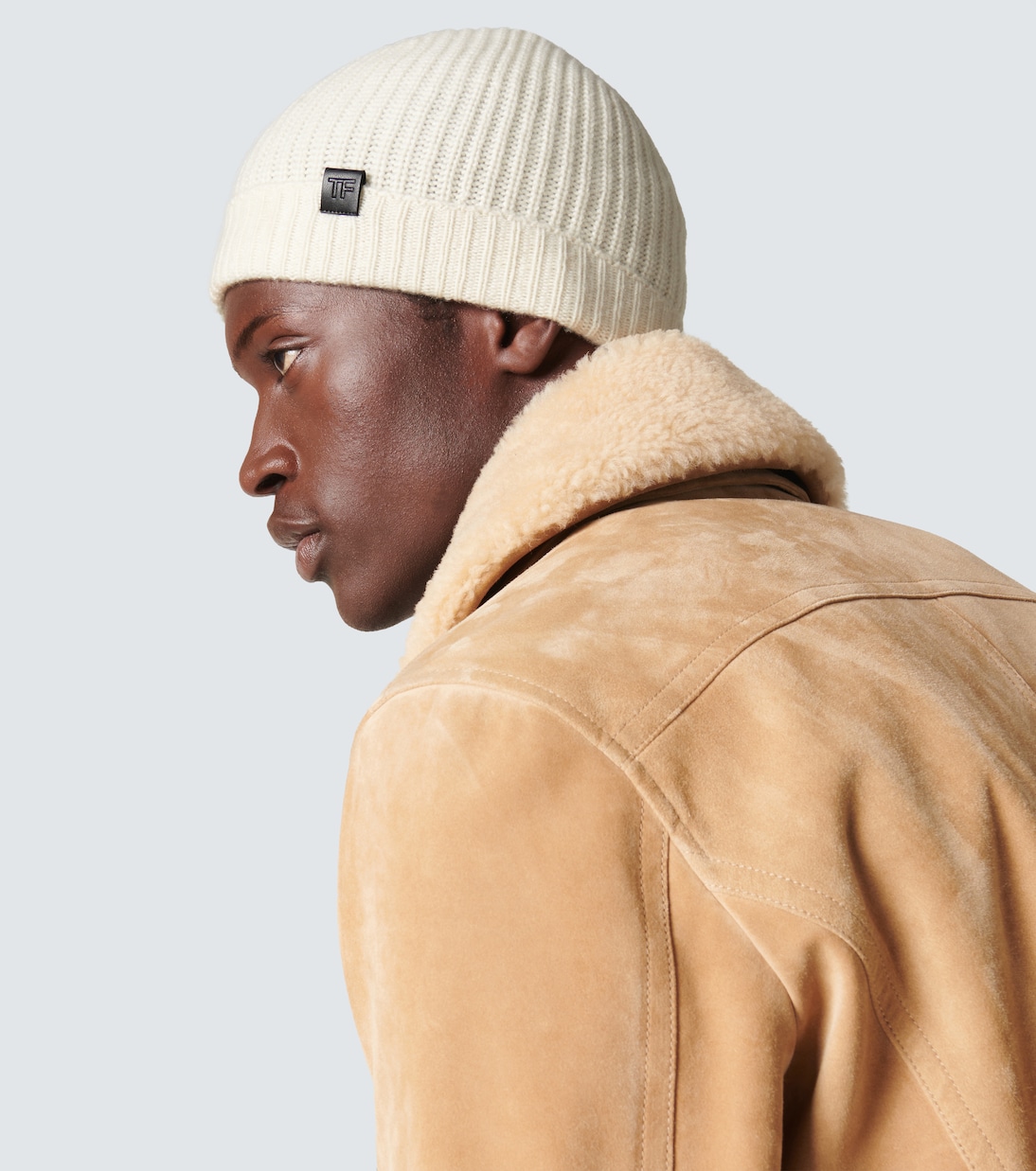 Berretto in cashmere a coste | Tom Ford