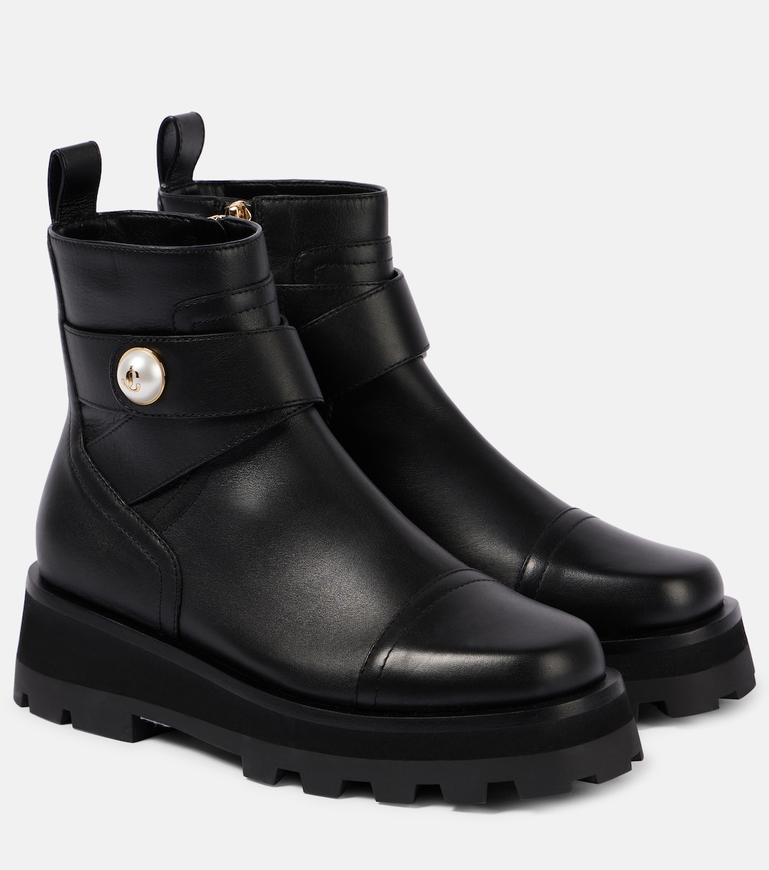 Bottines Meena en cuir | Jimmy Choo