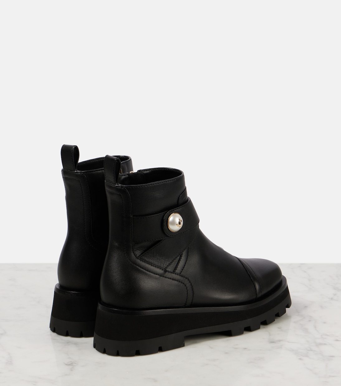 Bottines Meena en cuir | Jimmy Choo