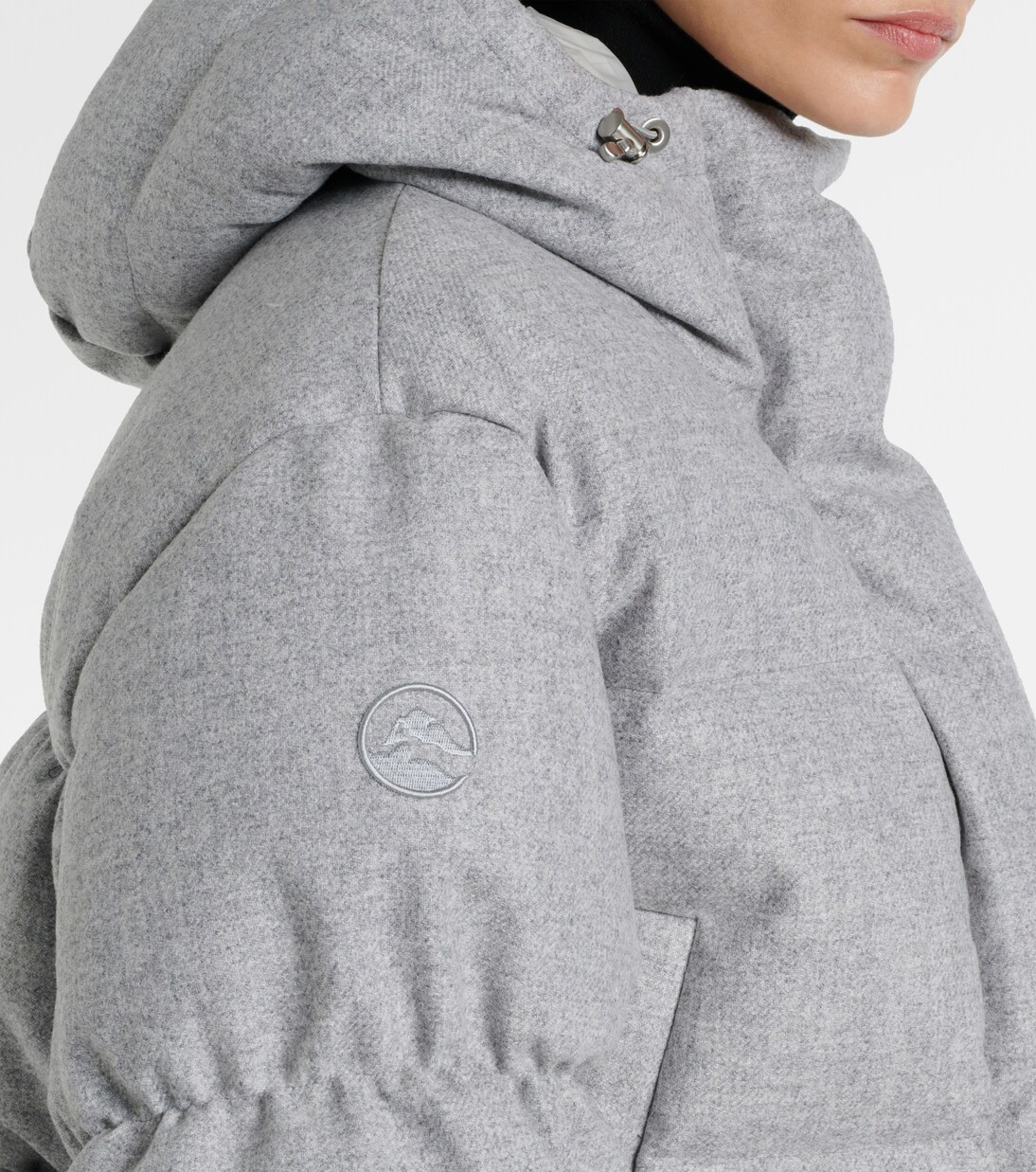 Aomori wool-blend down jacket in grey - Cordova | Mytheresa
