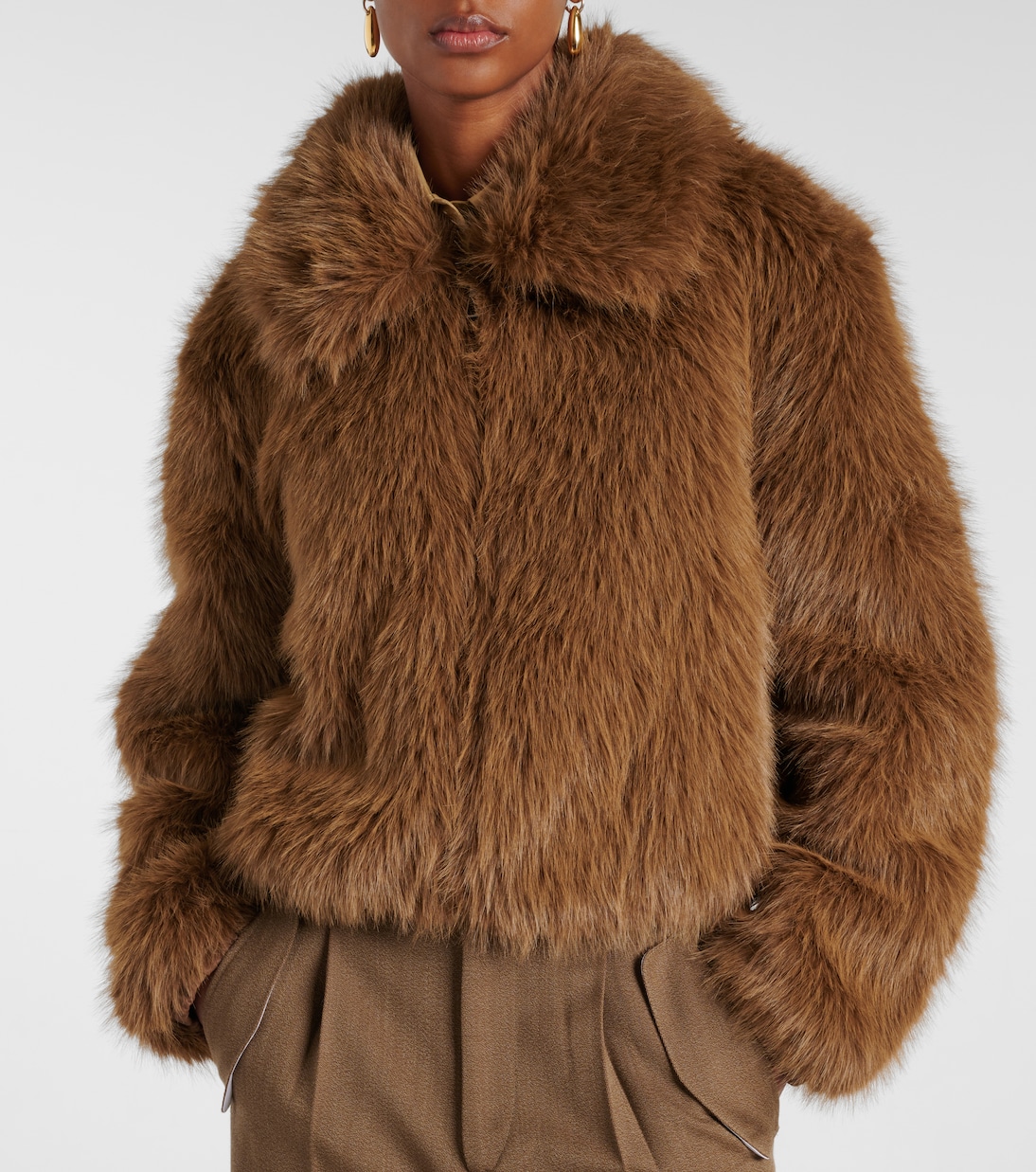 Hope faux fur jacket | The Frankie Shop