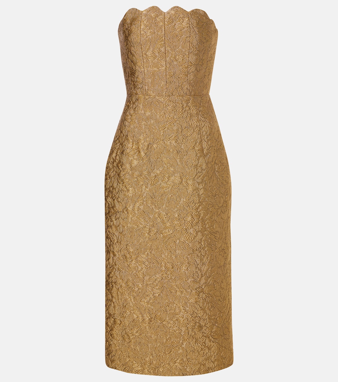 Abito midi Marcella in broccato | Markarian