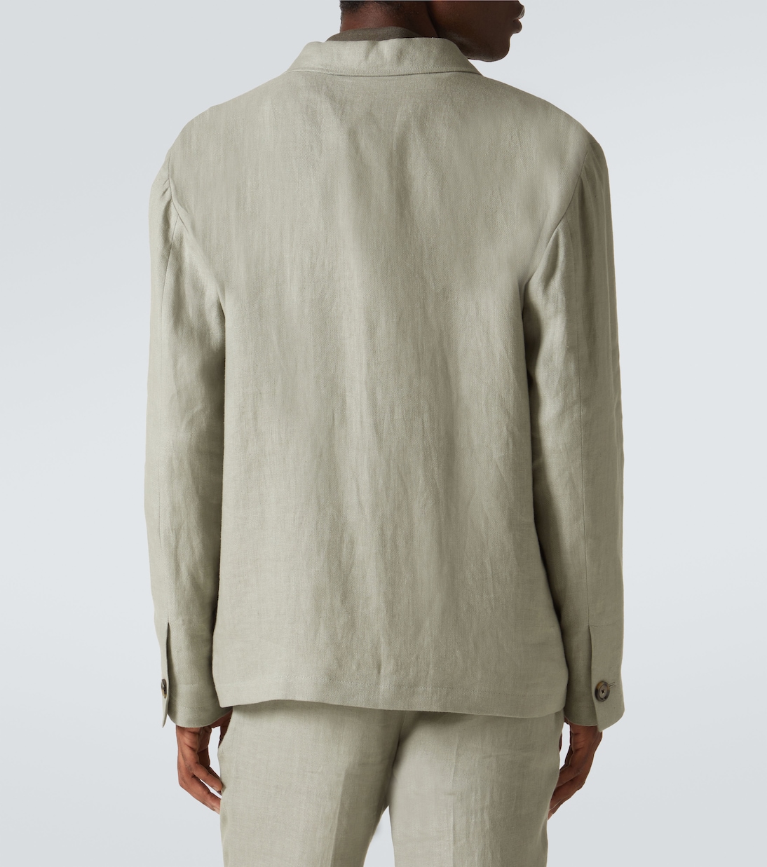 Hemdjacke aus Leinen | Lardini