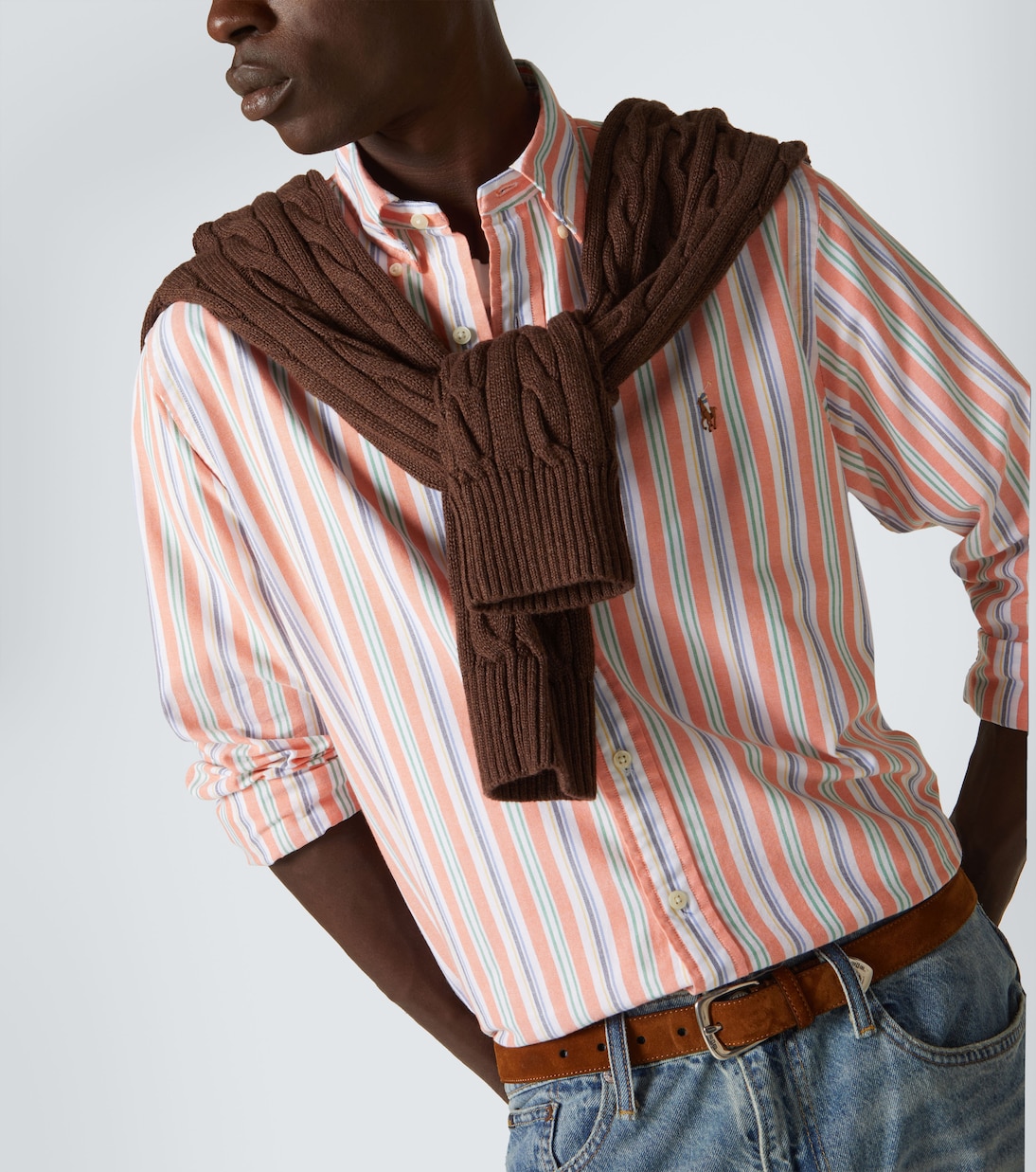 Camicia Oxford in cotone a righe | Polo Ralph Lauren