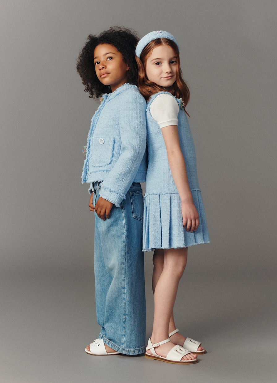 Mid-rise straight jeans | Dolce&Gabbana Kids