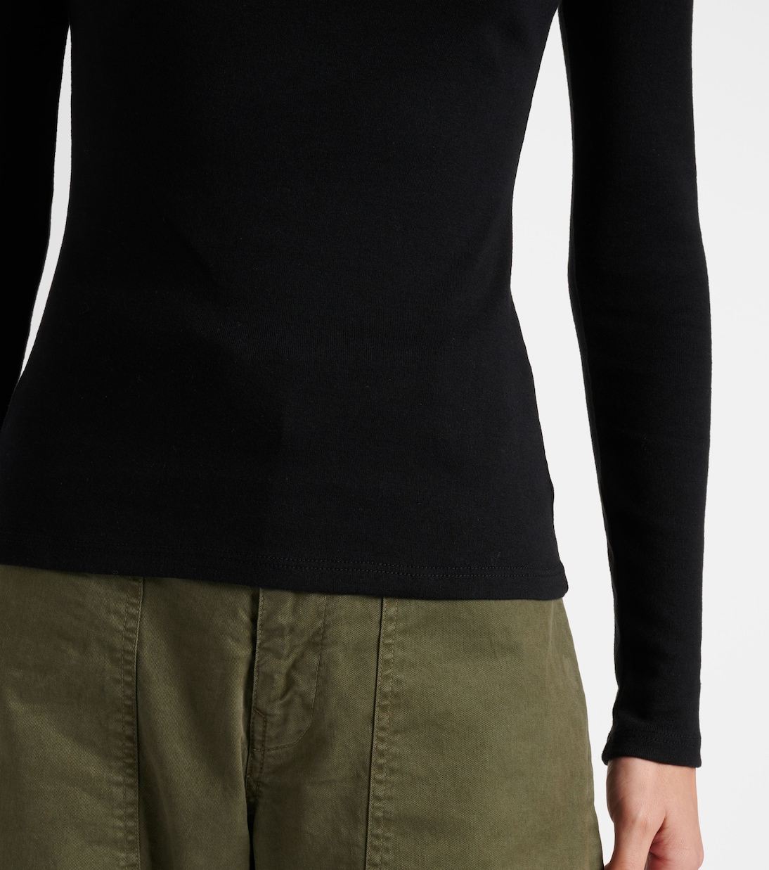 T-shirt Emelie in jersey di cotone | Nili Lotan