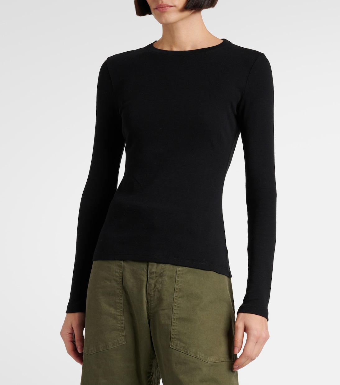 T-shirt Emelie in jersey di cotone | Nili Lotan