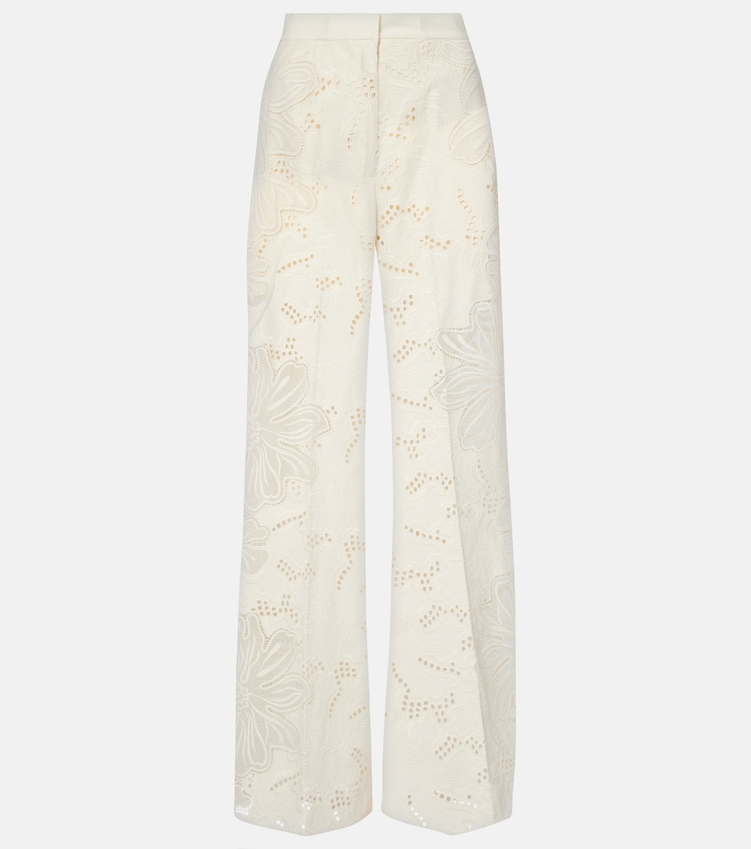 Pantaloni a gamba larga e vita alta | Elie Saab