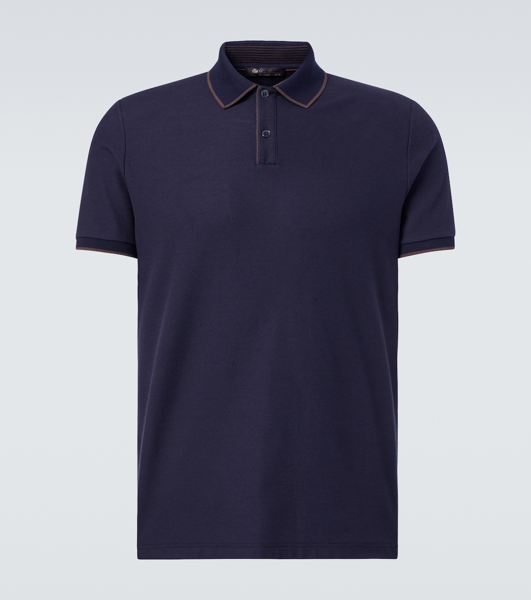 Polo Brentwood in piqué di misto cotone | Loro Piana