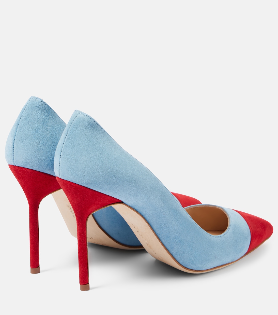 Pumps Capcour 105 in suede | Manolo Blahnik