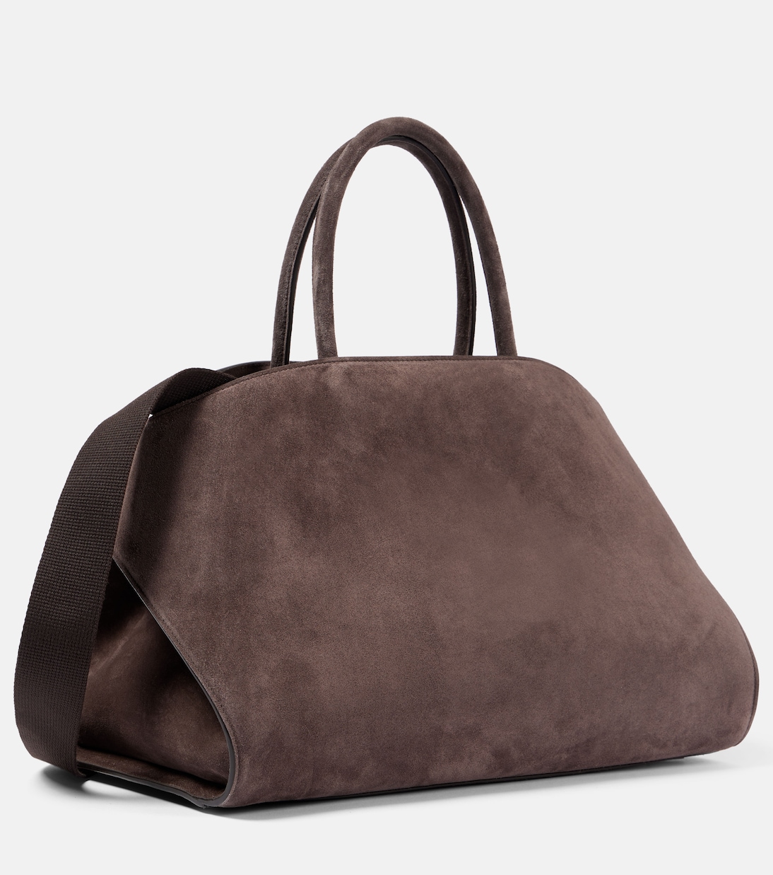 Hug Large suede tote bag | Ferragamo