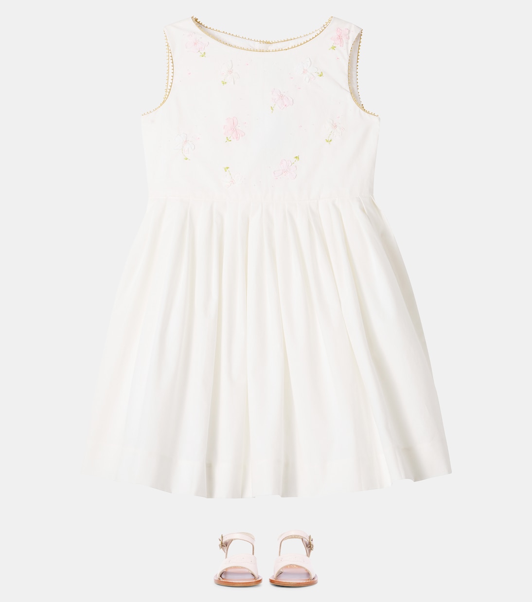 Abito Alina in cotone floreale | Bonpoint