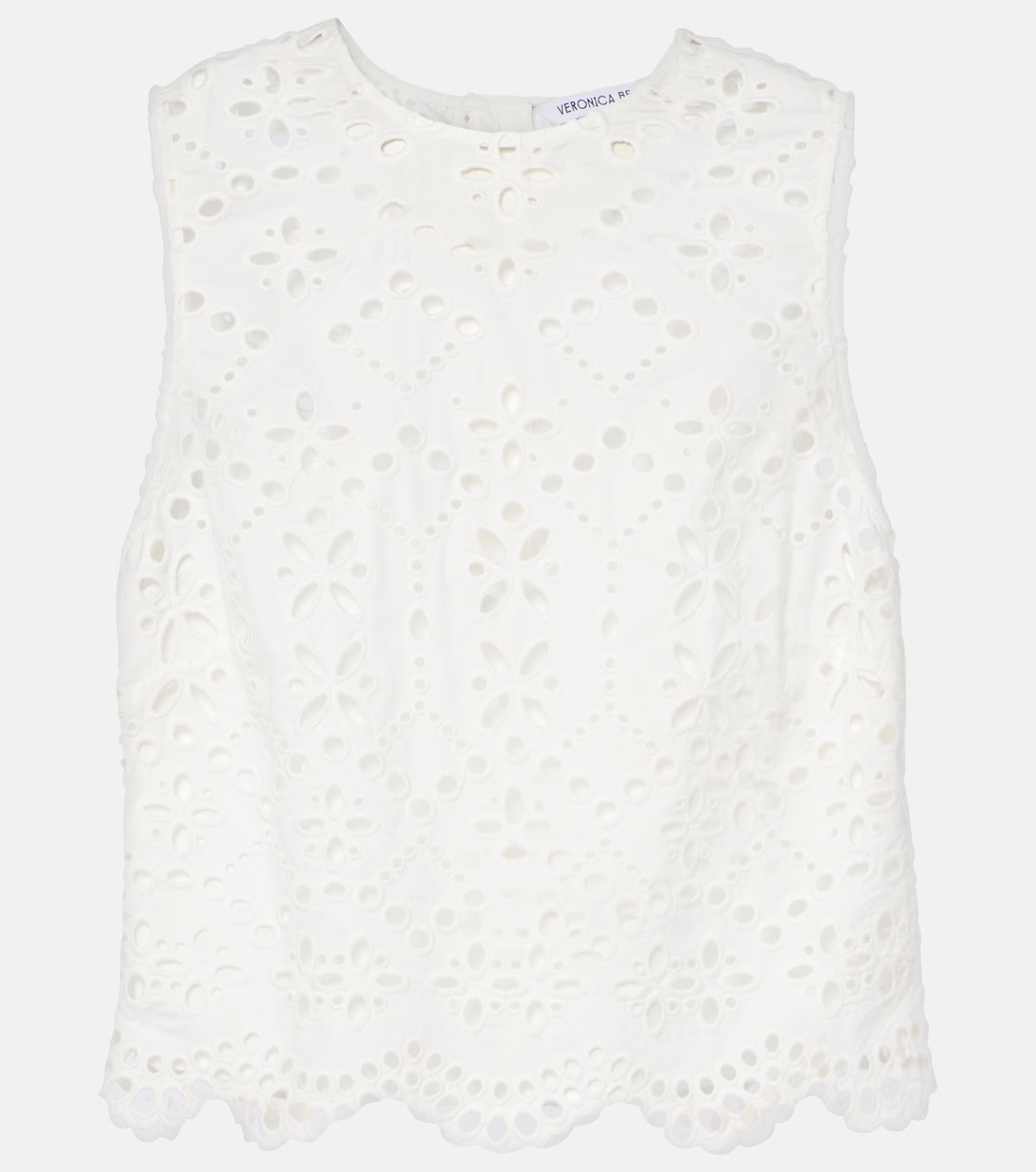 Top Adelyn in cotone sangallo | Veronica Beard