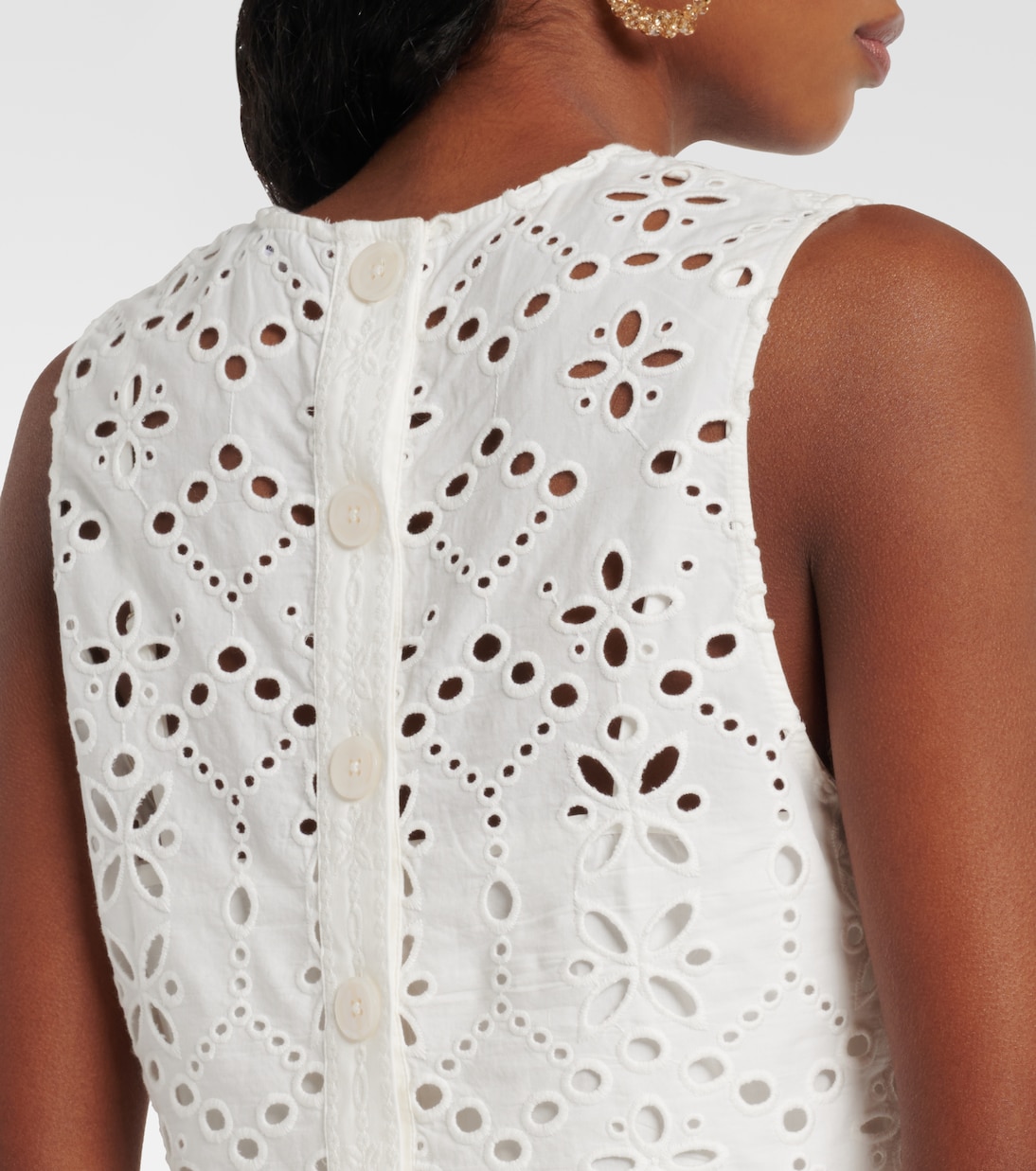 Top Adelyn in cotone sangallo | Veronica Beard