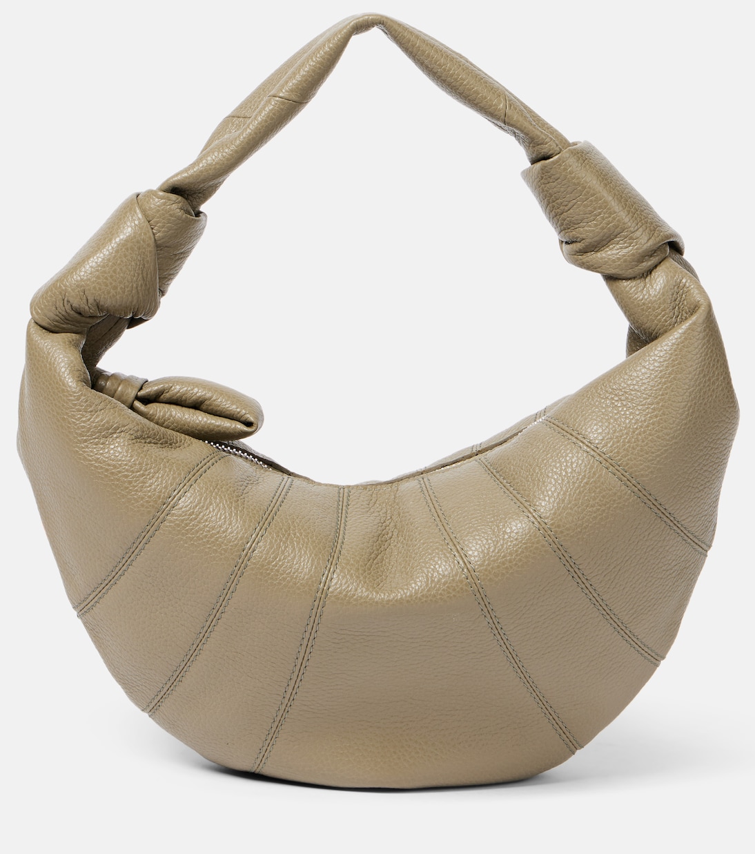 Schultertasche Force Croissant Mini aus Leder | Lemaire