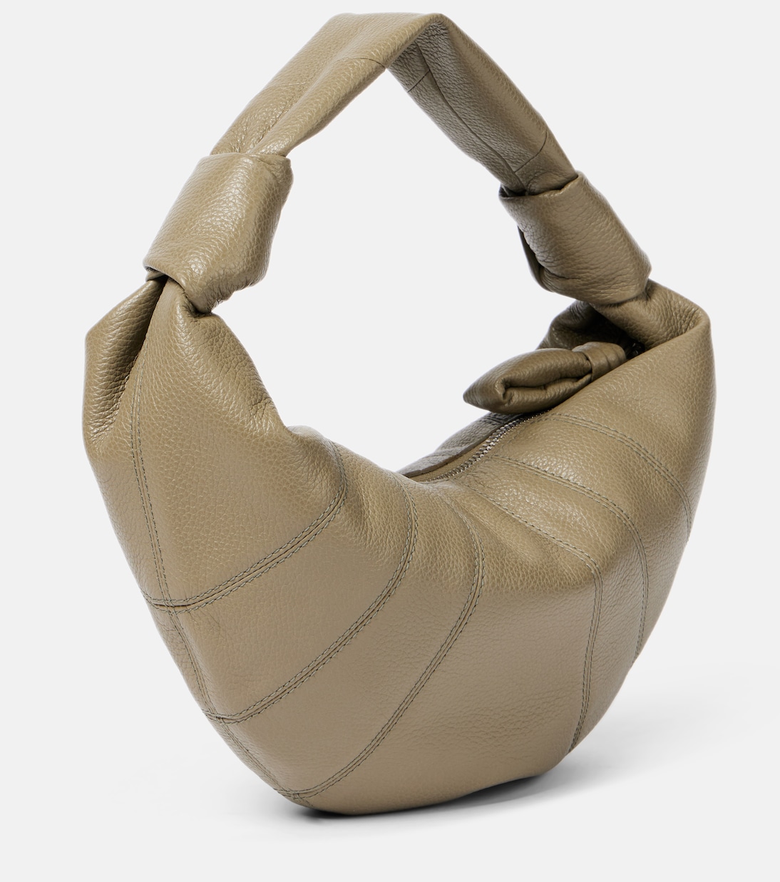 Schultertasche Force Croissant Mini aus Leder | Lemaire