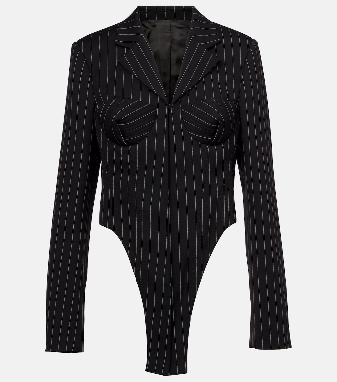 Blazer in lana vergine a righe | Jean Paul Gaultier