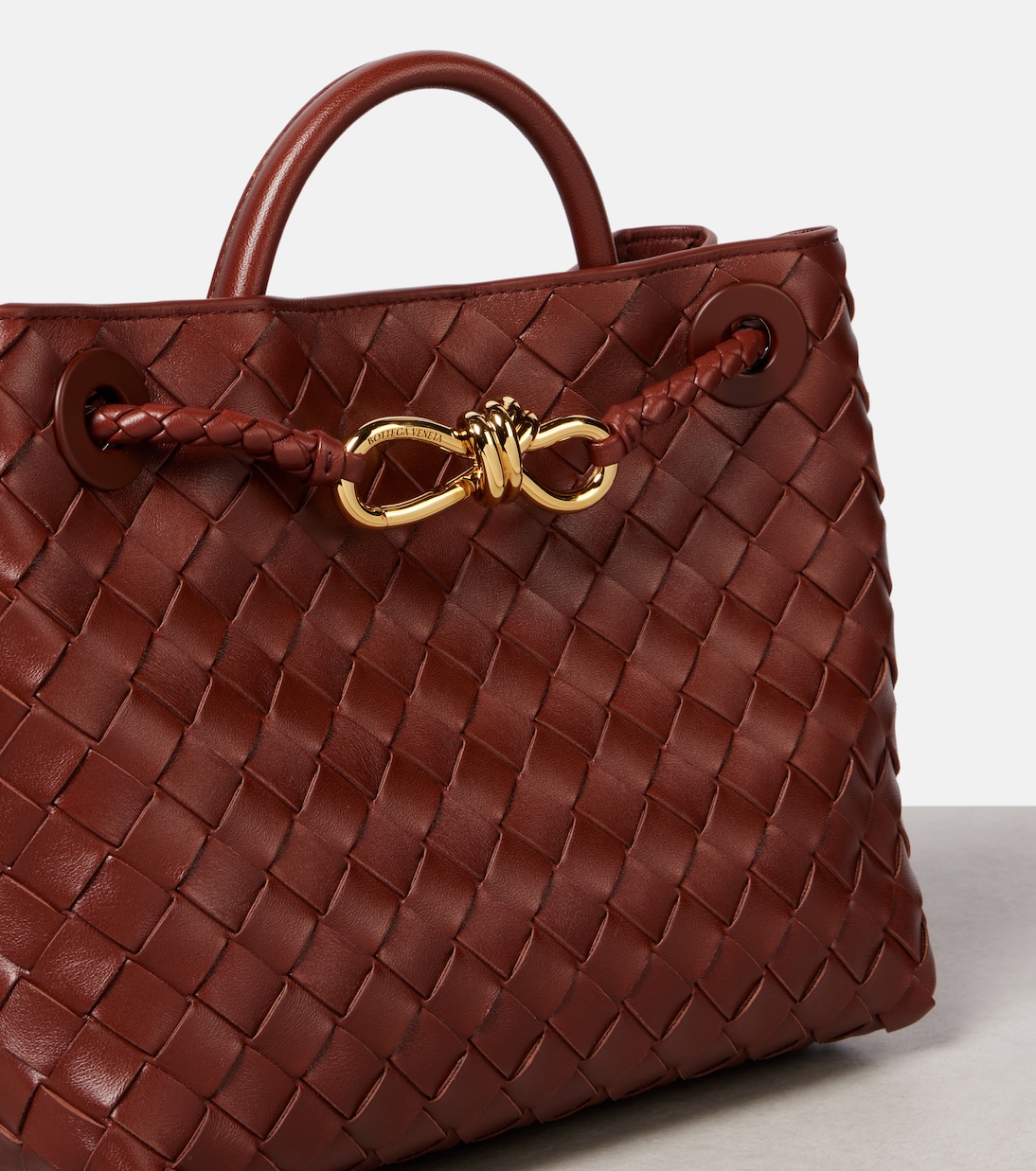 Tote Andiamo Small aus Leder | Bottega Veneta