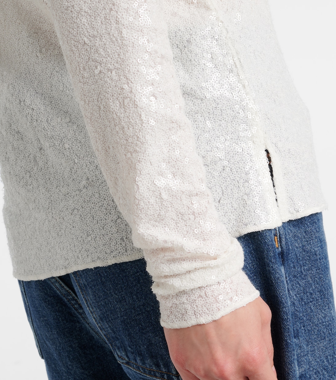 Sequined jersey T-shirt | Polo Ralph Lauren