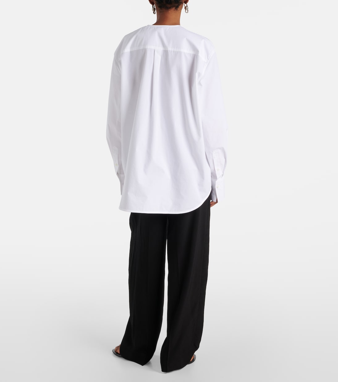 Blouse en popeline de coton | Toteme