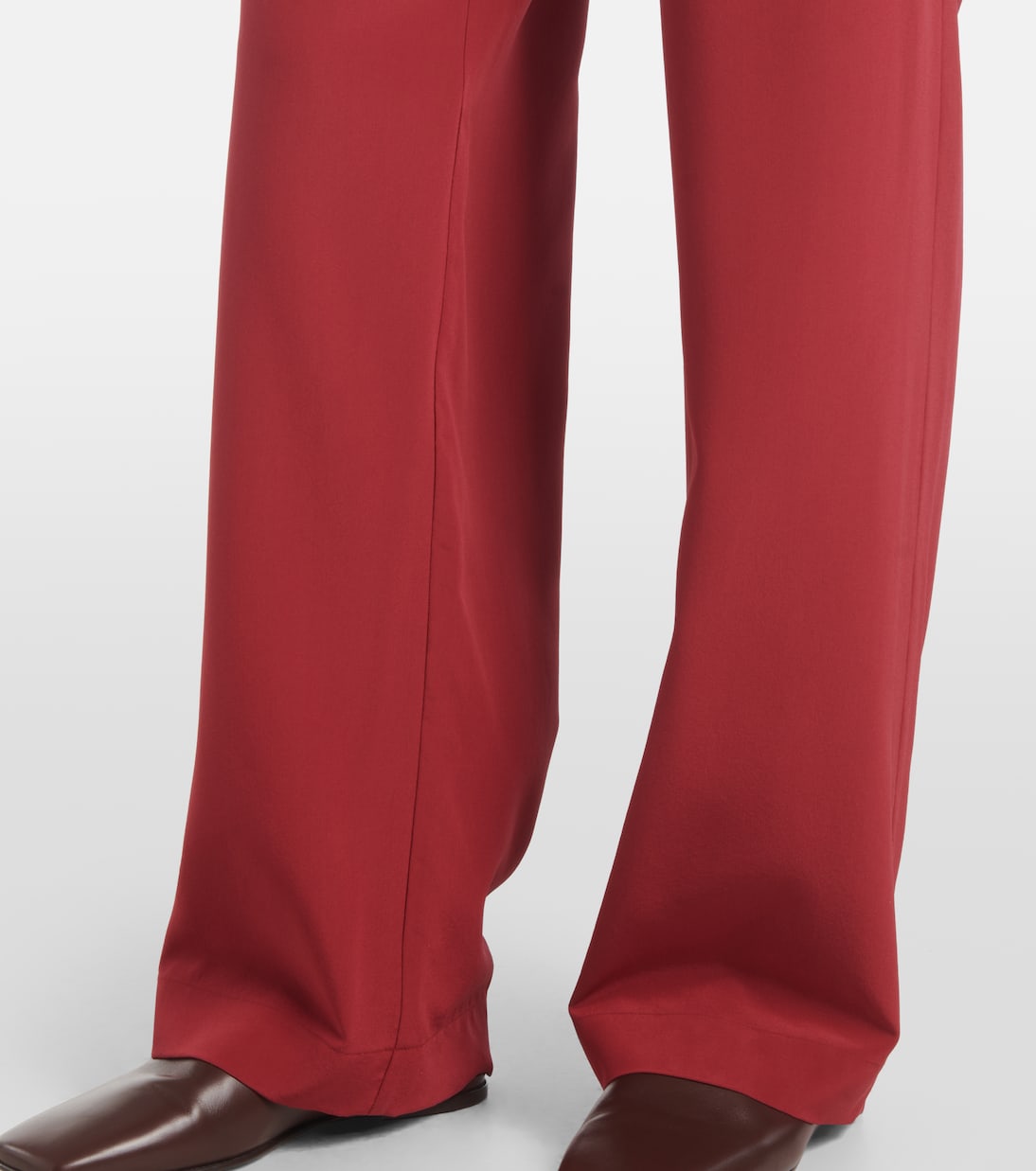 Pantaloni regular New Sahal in seta | Joseph