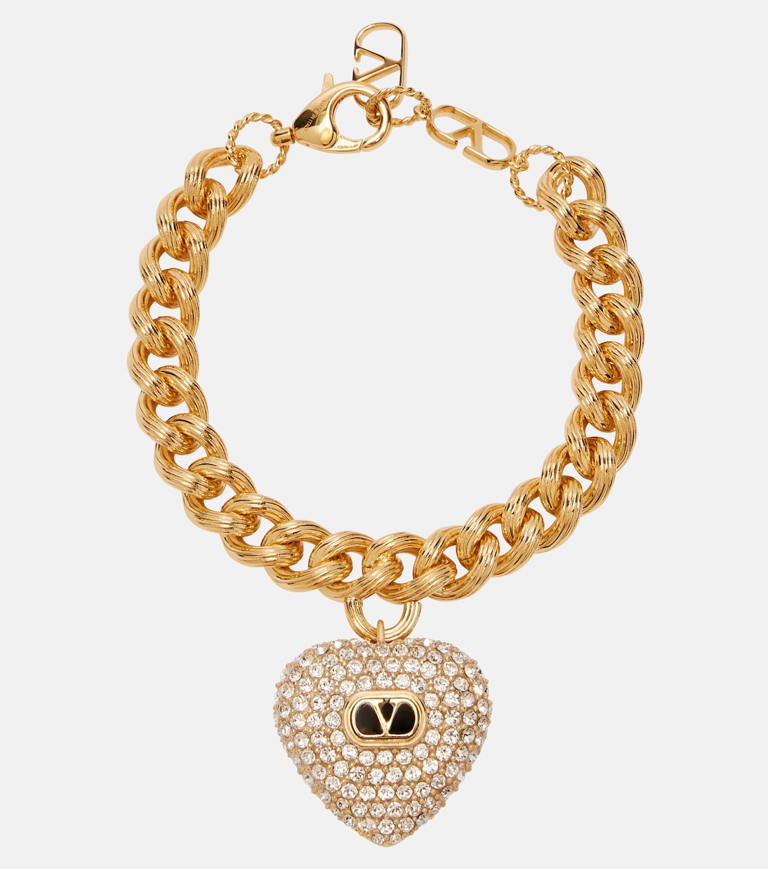 Pulsera Coeur Royal VLogo con colgante | Valentino