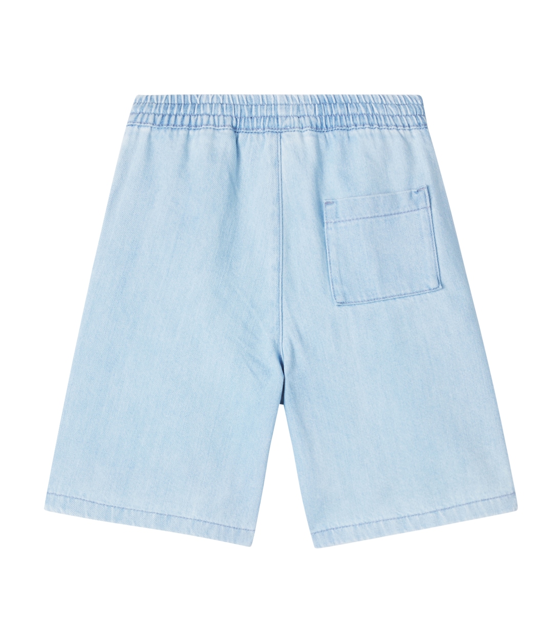 DG embroidered denim shorts | Dolce&Gabbana Kids