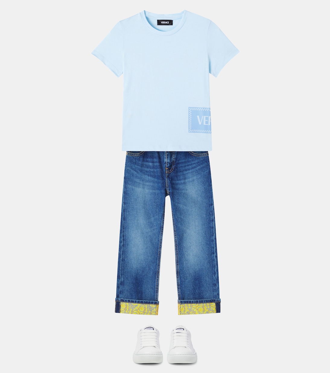 '90s Vintage cotton jersey T-Shirt | Versace Kids