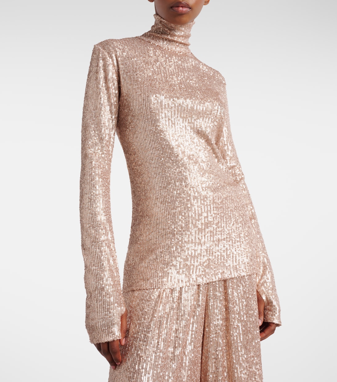 Sequined top | Norma Kamali