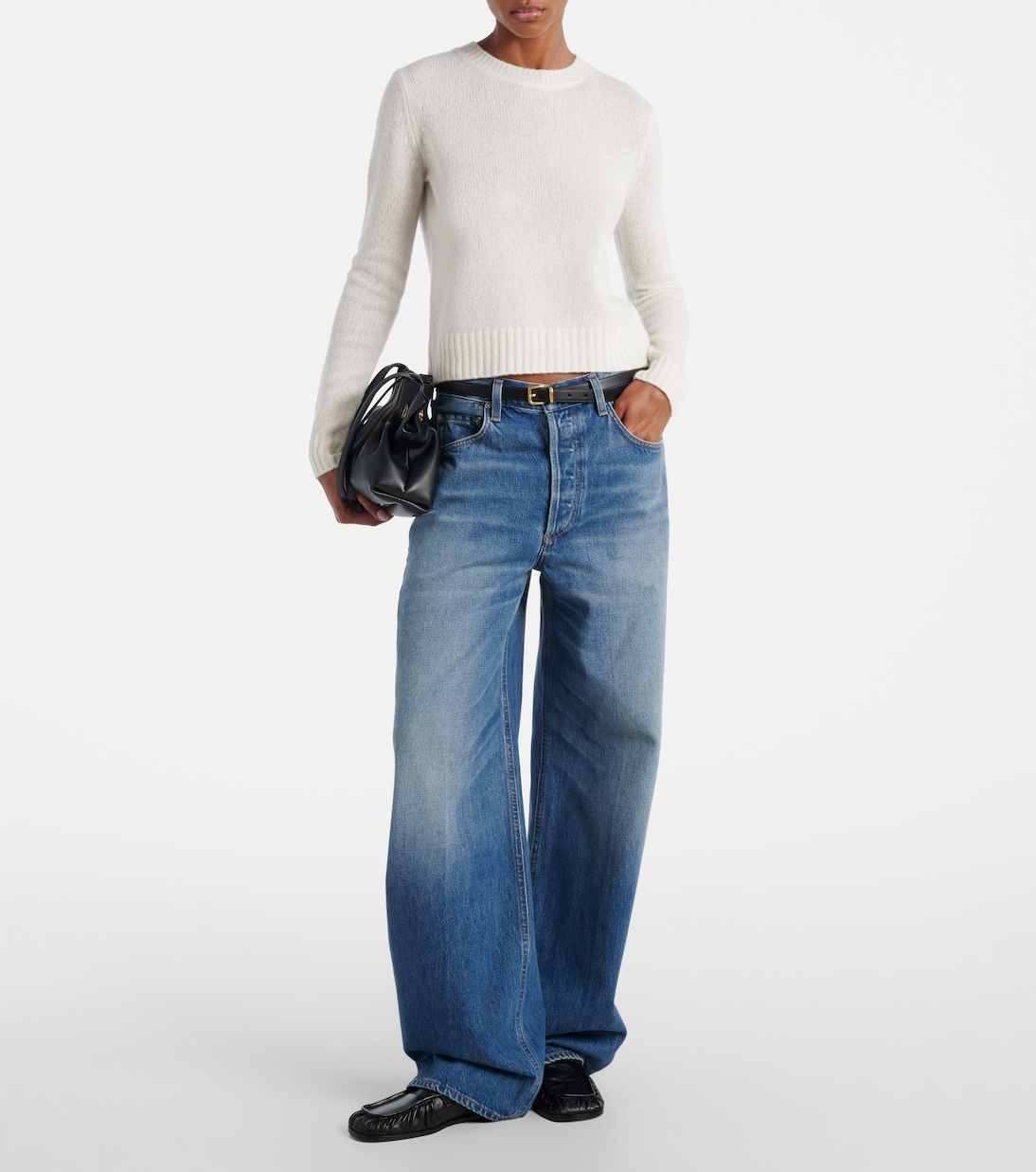 Mira cashmere and silk sweater | Lisa Yang