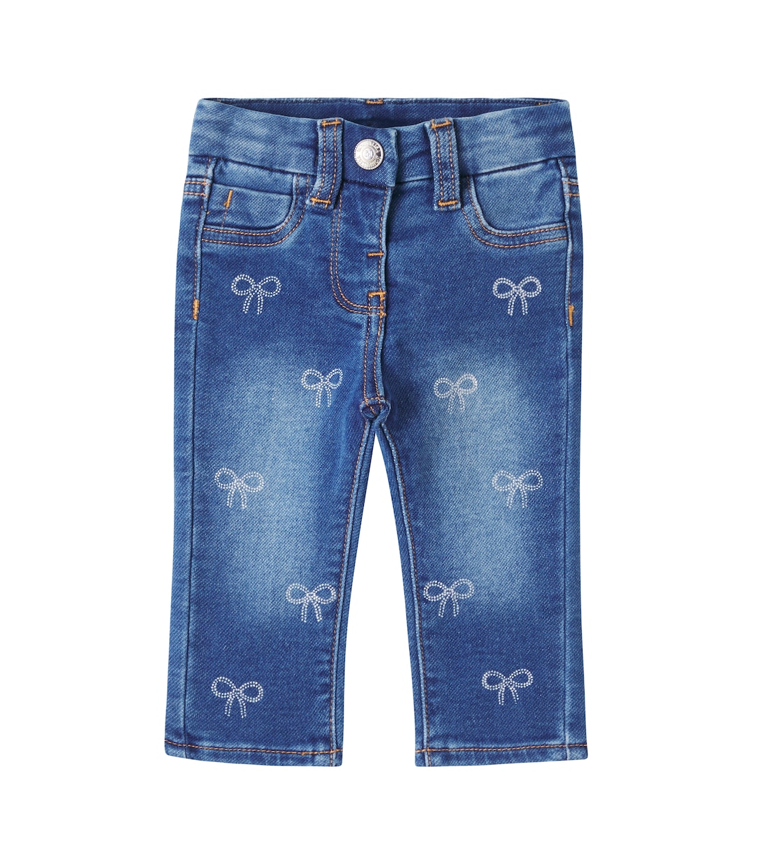 Bebé - jeans con lazo | Monnalisa