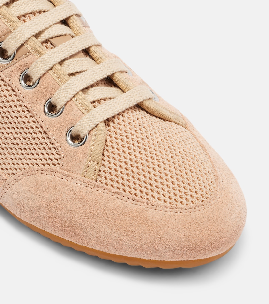 Suede-trimmed sneakers | Givenchy