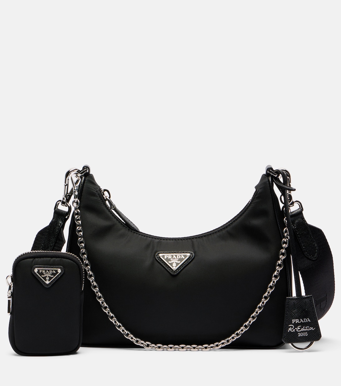 Schultertasche Re-Edition 2005 aus Re-Nylon | Prada