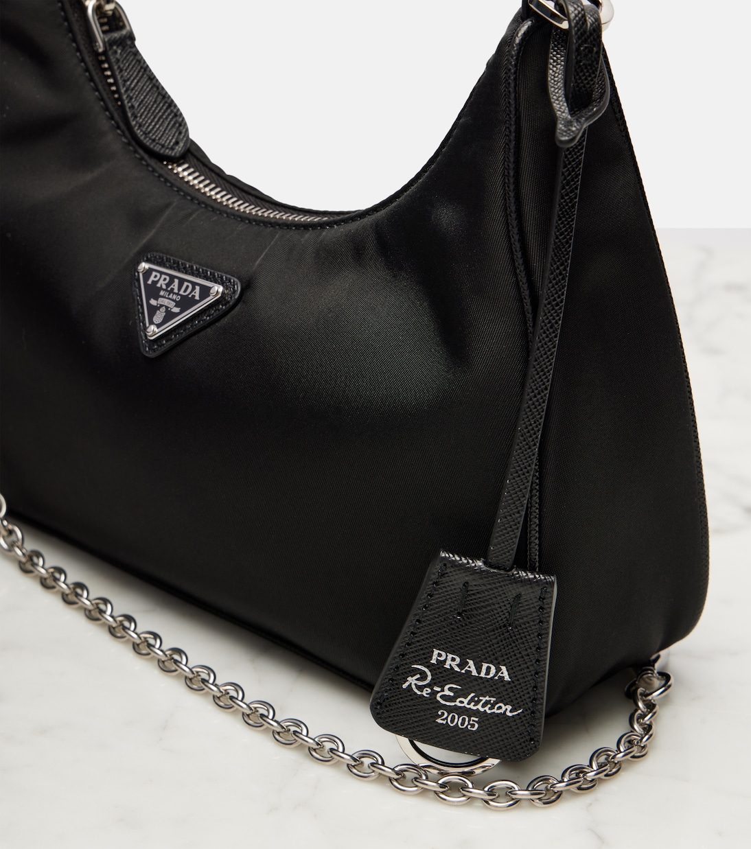 Schultertasche Re-Edition 2005 aus Re-Nylon | Prada